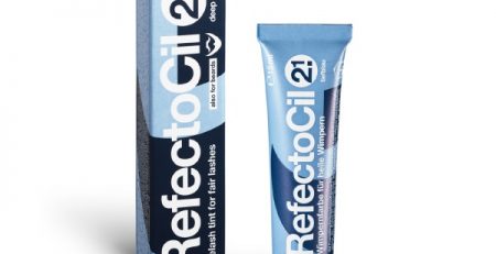 צבע לריסים וגבות כחול